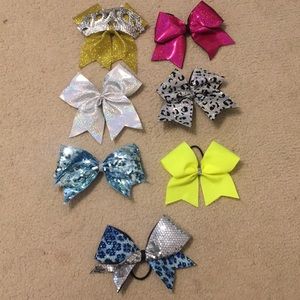 CHEER BOW BUNDLE!!